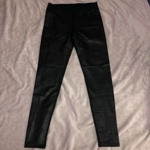 Faux Leather fashion leggings nwt victorias secret